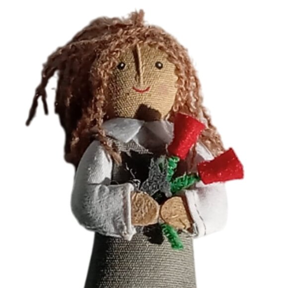 Target Wondershop Girl with Roses Ornament - Picture 7 of 11